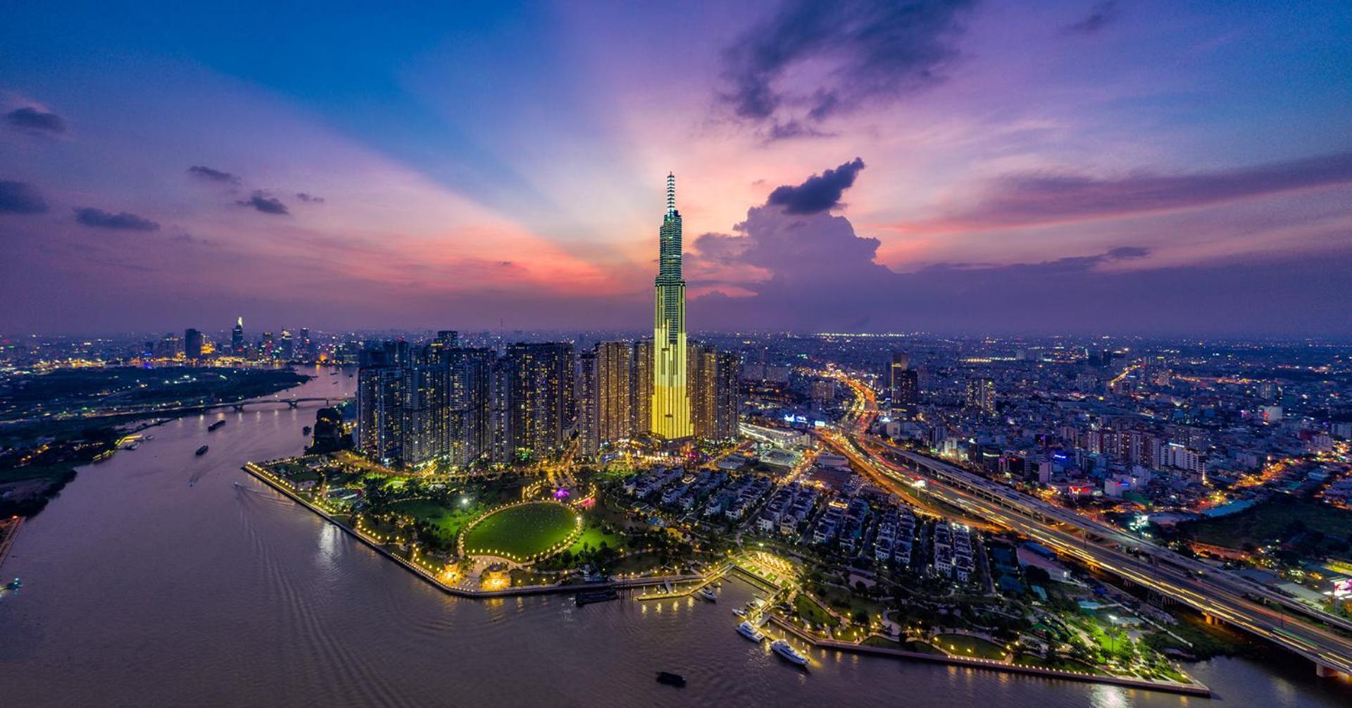 Vinhomes Central Park Apartments - The Central -The Park -The Landmark Ho-Chi-Minh-Stadt Exterior foto
